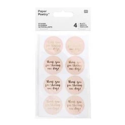 Le moins cher 😀 Youdoit 4 Feuilles D'autocollants Blancs Our Day ✔️