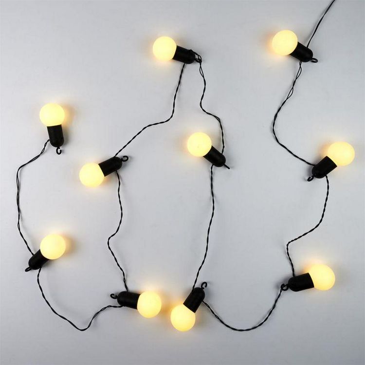 Offres ✔️ Paris Prix Guirlande Lumineuse Extérieur Ampoule 5m Noir ???? 3 Offres ✔️ Paris Prix Guirlande Lumineuse Extérieur Ampoule 5m Noir ???? – Image 3