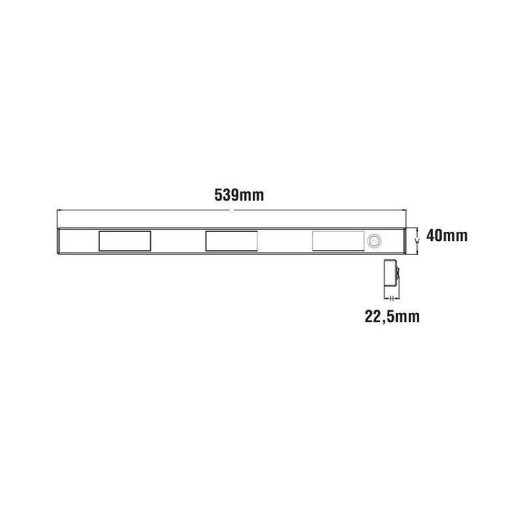 Budget ???? Paris Prix Réglette LED Pour Cuisine Alban 53cm Blanc ❤️ 3 Budget ???? Paris Prix Réglette LED Pour Cuisine Alban 53cm Blanc ❤️ – Image 3