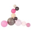 Grosses soldes 🥰 Paris Prix Guirlande Boules 10 Led Multi Taille 192cm Fushia 🎉