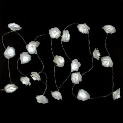 Grosses soldes ⌛ Paris Prix Guirlande Lumineuse 10 LED Rose 180cm Blanc ⭐ -Paris Prix Sales unnamed file 1560