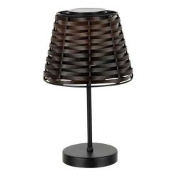 Meilleur prix ???? Paris Prix Lampe à Poser Led Énergie Solaire 32cm Marron ????
