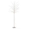 Nouveau ✨ Paris Prix Arbre Déco Led En Métal Dénudé 180cm Argent ????