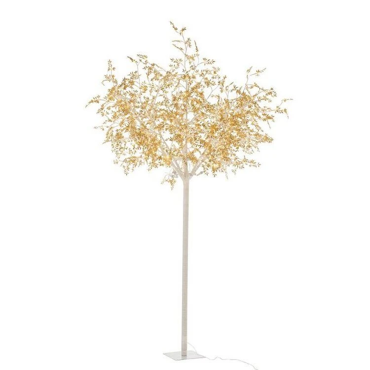 Promo 🎁 Paris Prix Statue Déco à LED Arbre Feuilles 250m Or 😀 2 Promo 🎁 Paris Prix Statue Déco à LED Arbre Feuilles 250m Or 😀 – Image 2