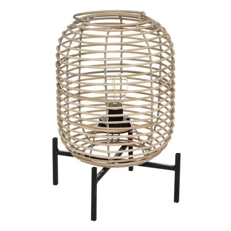 Lampe à Poser Led Vigne 25cm Naturel & Noir Remise ???? Lampe à Poser Led Vigne 25cm Naturel & Noir ???? -Paris Prix Sales unnamed file 1597