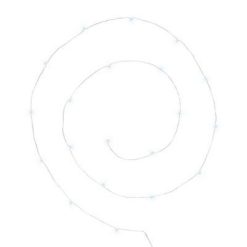 Acheter ???? Guirlande Lumineuse 20 Led Blanc 215cm Chrome ????