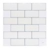 Top 10 ⭐ Lot De 2 Stickers Carrelage Brique 25x25cm Blanc ????