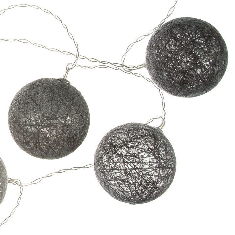 ATMOSPHERA Guirlande lumineuse 10 Boules - Diam. 6 cm. - Gris Les meilleures critiques de ???? ATMOSPHERA Guirlande Lumineuse 10 Boules - Diam. 6 Cm. - Gris ???? -Paris Prix Sales unnamed file 1649