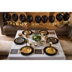 Offres 🎉 Banderole En Carton 2.5m - Joyeux Anniversaire Or 🔔 -Paris Prix Sales unnamed file 1663