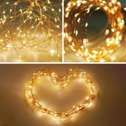 Budget ⭐ Guirlande Solaire Fil De Cuivre LED, Intérieur Ou Extérieur, Décoration De La Maison, Du Jardin (blanc Chaud) 🎉 -Paris Prix Sales unnamed file 1670