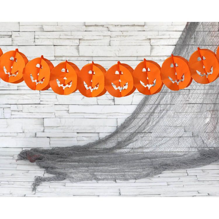 ATOSA Guirlande en papier Citrouille 300 Cm - Orange - Halloween Offres ???? ATOSA Guirlande En Papier Citrouille 300 Cm - Orange - ???? Halloween ???? -Paris Prix Sales unnamed file 1672