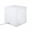 Meilleure affaire ???? Alice's Garden Cube LED 40cm - Cube Décoratif Lumineux. 16 Couleurs. 40cm. Rechargeable. Télécommande ????