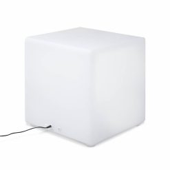 Meilleure affaire ???? Alice's Garden Cube LED 40cm - Cube Décoratif Lumineux. 16 Couleurs. 40cm. Rechargeable. Télécommande ????