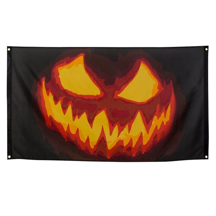 Bon marché ⌛ Boland Drapeau Creepy Pumpkin ???? 1 Bon marché ⌛ Boland Drapeau Creepy Pumpkin ????