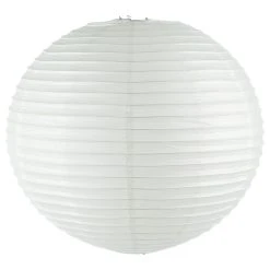 Budget 🎉 ATMOSPHERA Lot 2x Lanterne Boule - Diam. 60 Cm. - Blanc ⭐