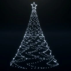 Remise 👏 VIDAXL Arbre De No�l Avec Poteau En Metal 1400 LED Blanches Froid 5 M 🎉 4 Remise 👏 VIDAXL Arbre De No�l Avec Poteau En Metal 1400 LED Blanches Froid 5 M 🎉 -Paris Prix Sales unnamed file 1736