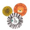 Coupon ❤️ 6 Éventails Décoration Papier Get Wild ✔️