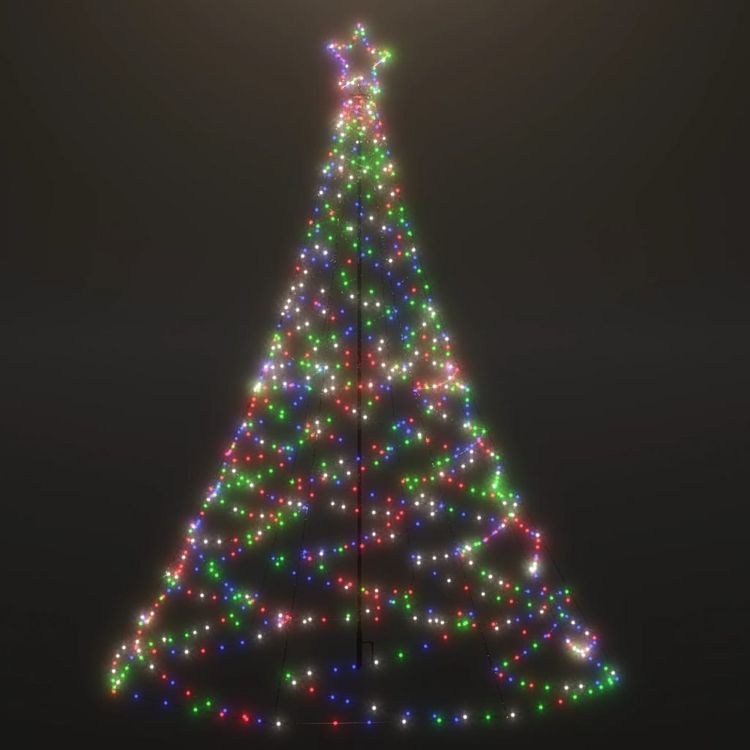 Promo ???? VIDAXL Arbre De No�l Avec Poteau En Metal 500 LED Colorees 3 M ❤️ 2 Promo ???? VIDAXL Arbre De No�l Avec Poteau En Metal 500 LED Colorees 3 M ❤️ – Image 2