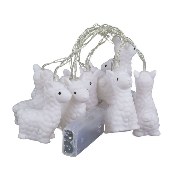 Remise ⌛ The Home Deco Factory Guirlande Lumineuse Lama - L. 165 Cm - Blanc ???? 2 Remise ⌛ The Home Deco Factory Guirlande Lumineuse Lama - L. 165 Cm - Blanc ???? – Image 2