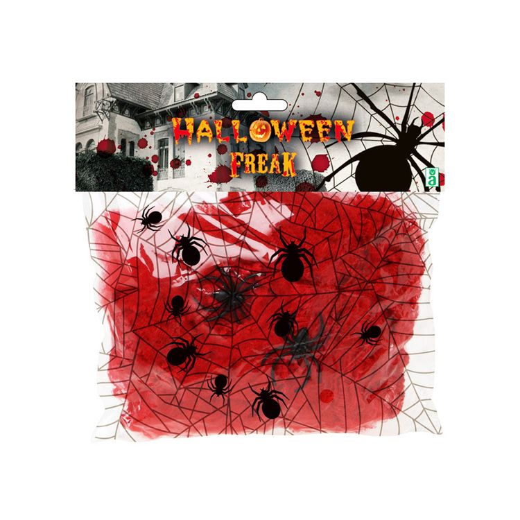 ATOSA Fausse Toile d'Araignées - Rouge Le moins cher ???? ATOSA Fausse Toile D'Araignées - Rouge ???? -Paris Prix Sales unnamed file 1811