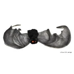 Nouveau 🔔 FUNNY FASHION Chauve-souris 70 Cm Avec Effets Lumineux - 🦇 Halloween 🌟