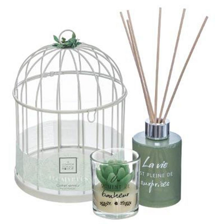 Top 10 ???? Coffret De Fragrances Cage 20cm Eucalyptus ???? 2 Top 10 ???? Coffret De Fragrances Cage 20cm Eucalyptus ???? – Image 2