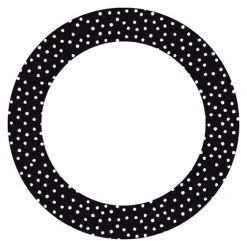 Le moins cher 🔥 Artemio 12 Stickers Cercle Ø 6,3 Cm - Noir à Pois Blancs ✔️