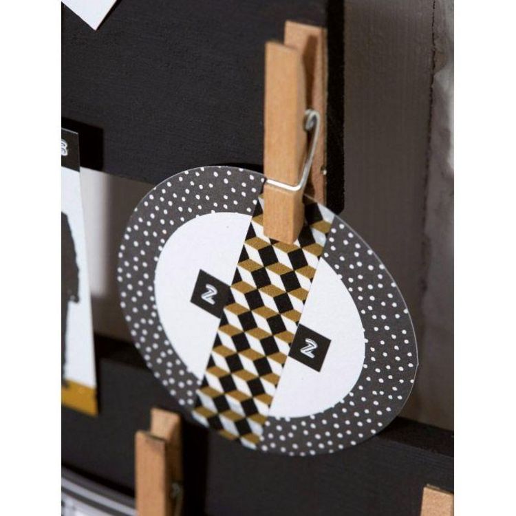 Le moins cher ???? Artemio 12 Stickers Cercle Ø 6,3 Cm - Noir à Pois Blancs ✔️ 2 Le moins cher ???? Artemio 12 Stickers Cercle Ø 6,3 Cm - Noir à Pois Blancs ✔️ – Image 2