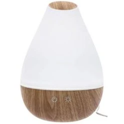 Budget 👏 Diffuseur D'Huiles Essentielles LED 22cm Blanc ⭐