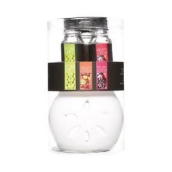 Alternative view of Nouveau ✔️ Brûle-Parfum & 3 Flacons D'Huiles Pura 10ml Fruits ????