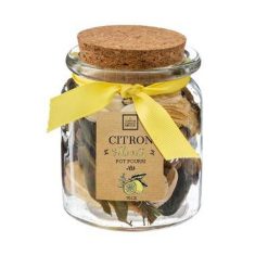 Nouveau ???? Pot Pourri En Bocal Basic 70g Citron & Thé Vert ⌛