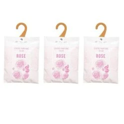 Vente flash ✔️ Lot De 3 Cintres Parfumés Accro 14cm Rose 🌟