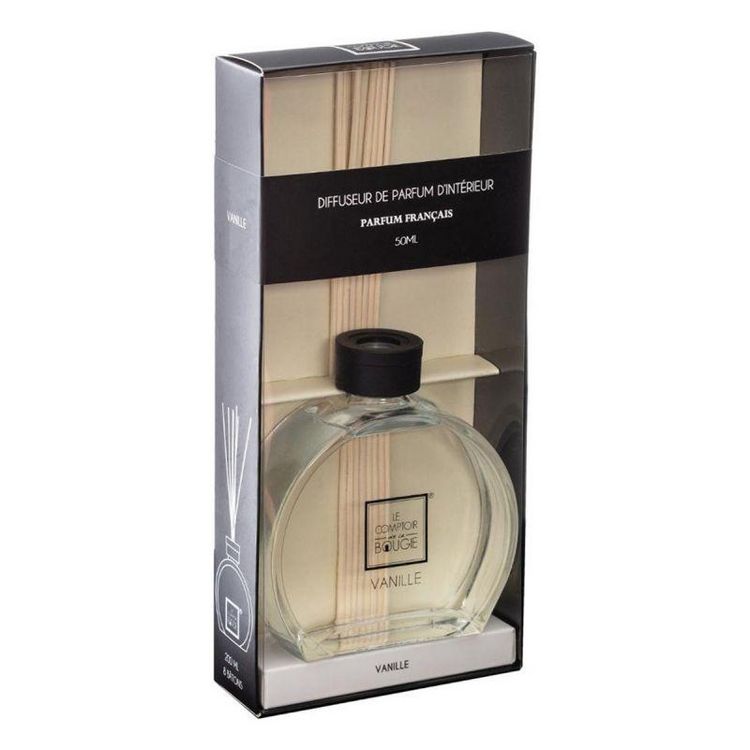 Meilleure vente ???? Diffuseur De Parfum & 6 Bâtonnets Haly 50ml Vanille ???? 2 Meilleure vente ???? Diffuseur De Parfum & 6 Bâtonnets Haly 50ml Vanille ???? – Image 2