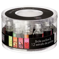 Alternative view of Le moins cher ⭐ Brûle-Parfum & 12 Flacons D'Huiles 10ml Blanc ⌛