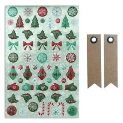Coupon 🎉 Youdoit 60 Stickers Epoxy Joyeux Noël + 20 étiquettes Kraft Fanion 🧨
