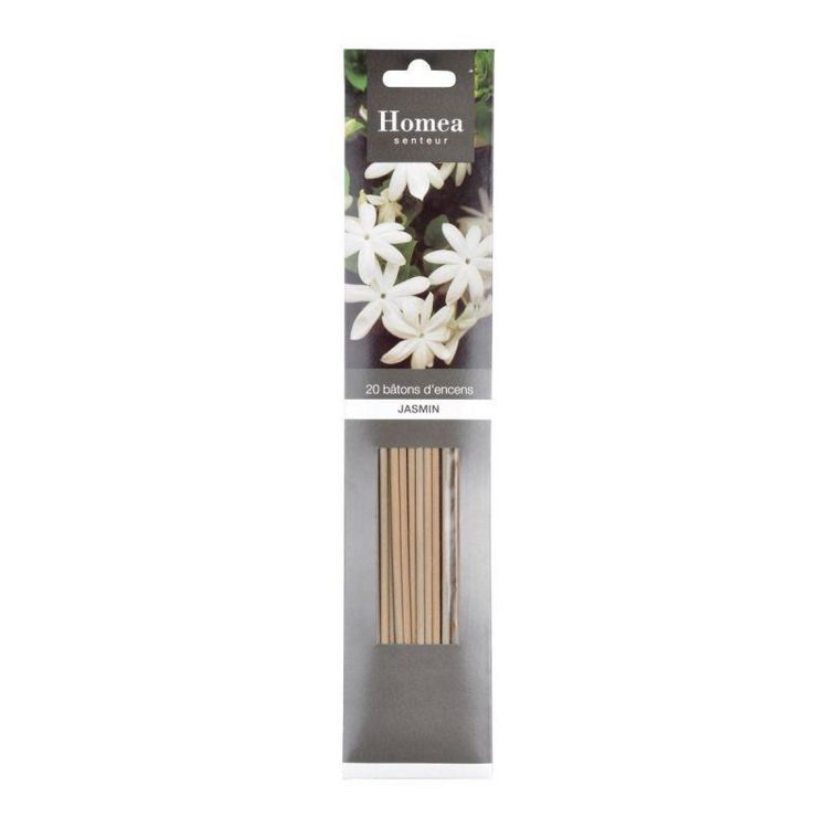Le moins cher ???? Paris Prix Lot De 20 Bâtons D'Encens Essentiel 25cm Jasmin ???? 2 Le moins cher ???? Paris Prix Lot De 20 Bâtons D'Encens Essentiel 25cm Jasmin ???? – Image 2