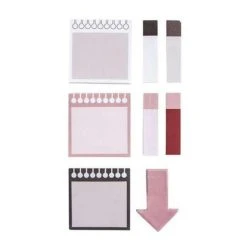 De gros 🔔 Rayher 8 Mini Blocs Adhésifs Memo - Blanc, Rouge, Noir 🎁