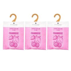 Coupon ???? Lot De 3 Cintres Parfumés Accro 14cm Framboise ????