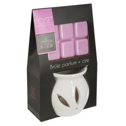 Sortie 👍 Brûle-Parfum & Cire 30g Rose 🥰 -Paris Prix Sales unnamed file 2344