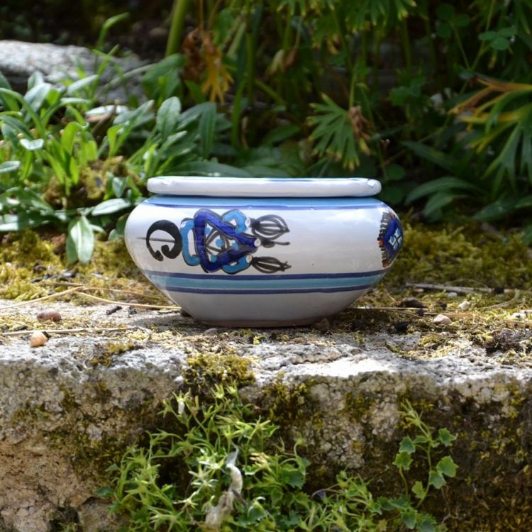 Nouveau ???? YODECO Cendrier Oriental Sahel Bleu - Moyen Modèle ???? 3 Nouveau ???? YODECO Cendrier Oriental Sahel Bleu - Moyen Modèle ???? – Image 3