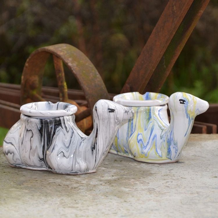 YODECO Lot de 4 cendriers marocain Chameau Marbré Moyen Modèle Promo ???? YODECO Lot De 4 Cendriers Marocain Chameau Marbré Moyen Modèle ???? -Paris Prix Sales unnamed file 2488