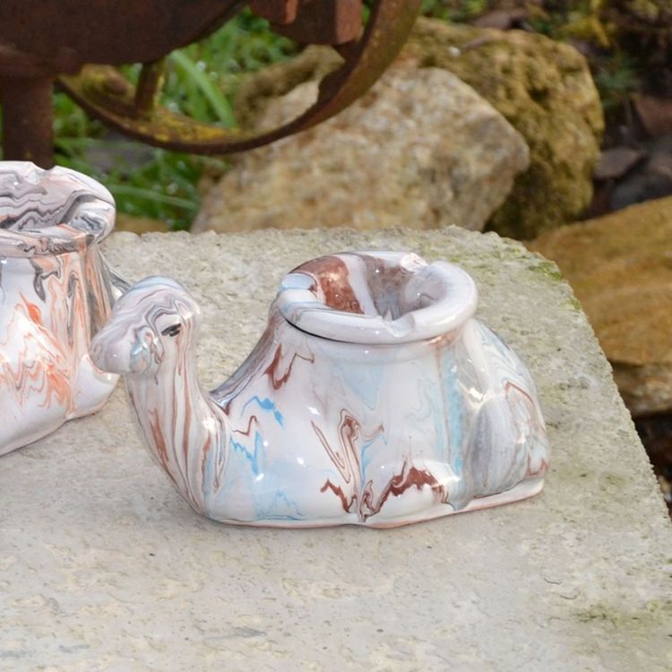 YODECO Cendrier marocain Chameau Marbré Marron et turquoise - Moyen Modèle Meilleur prix ???? YODECO Cendrier Marocain Chameau Marbré Marron Et Turquoise - Moyen Modèle ???? -Paris Prix Sales unnamed file 2498