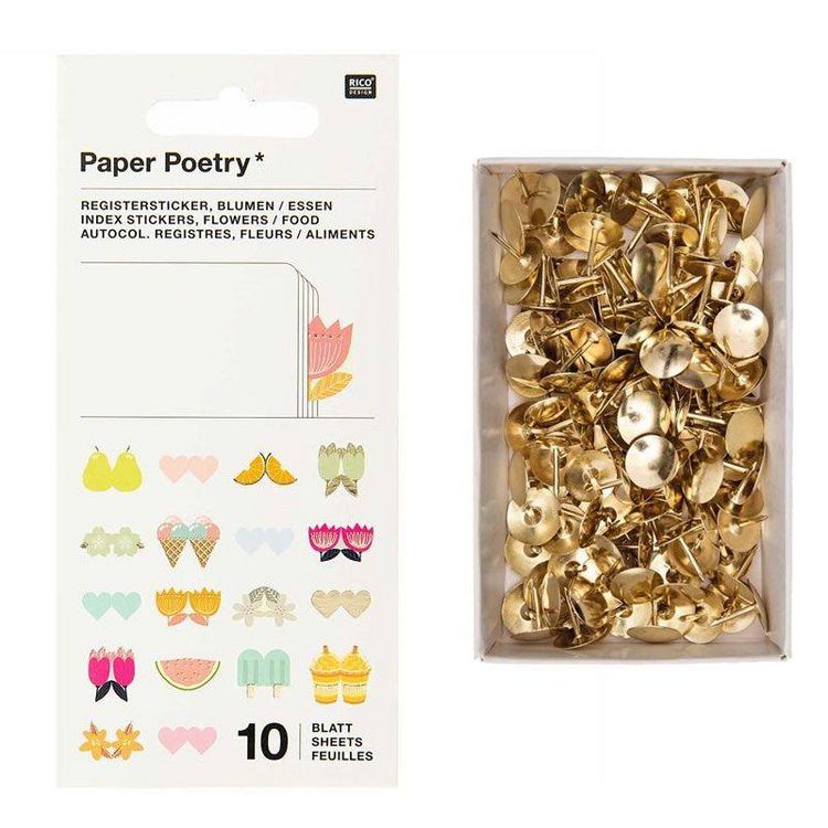 Sortie ???? Youdoit 10 Feuilles D'autocollants Registre Fleurs + 150 Punaises Dorées ✔️ 1 Sortie ???? Youdoit 10 Feuilles D'autocollants Registre Fleurs + 150 Punaises Dorées ✔️