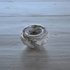 De gros ???? YODECO Cendrier Tunisien Marbré Blanc, Jaune Et Bleu - Petit Modèle ????