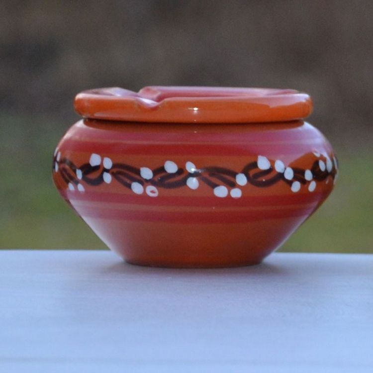 YODECO Cendrier petit modèle anti fumée Tatoué orange - D 10 cm Le moins cher ???? YODECO Cendrier Petit Modèle Anti Fumée Tatoué Orange - D 10 Cm ???? -Paris Prix Sales unnamed file 2557