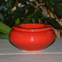 Tout neuf ???? YODECO Cendrier Tunisien Uni Rouge - Moyen Modèle ????