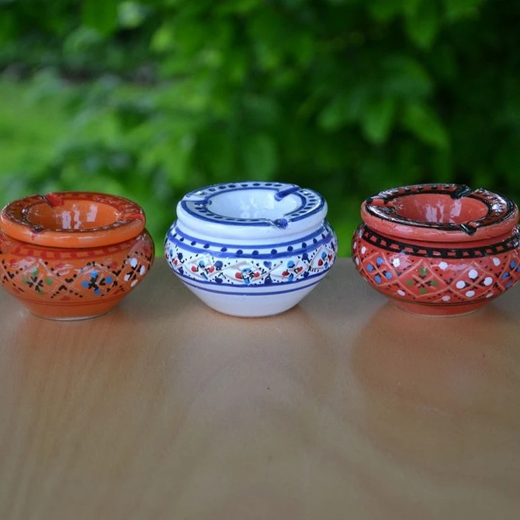 Vente flash 👍 YODECO Lot De 3 Mini Cendriers Marrakech Rouge, Orange Et Blanc 💯 1 Vente flash 👍 YODECO Lot De 3 Mini Cendriers Marrakech Rouge, Orange Et Blanc 💯
