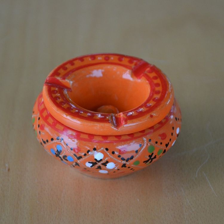 YODECO Lot de 3 mini cendriers Marrakech Rouge, Orange et Blanc Vente flash ???? YODECO Lot De 3 Mini Cendriers Marrakech Rouge, Orange Et Blanc ???? -Paris Prix Sales unnamed file 2596