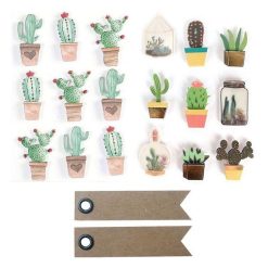 Les meilleures critiques de ???? Graine Créative 18 Stickers 3D Cactus + 20 étiquettes Kraft Fanion ????
