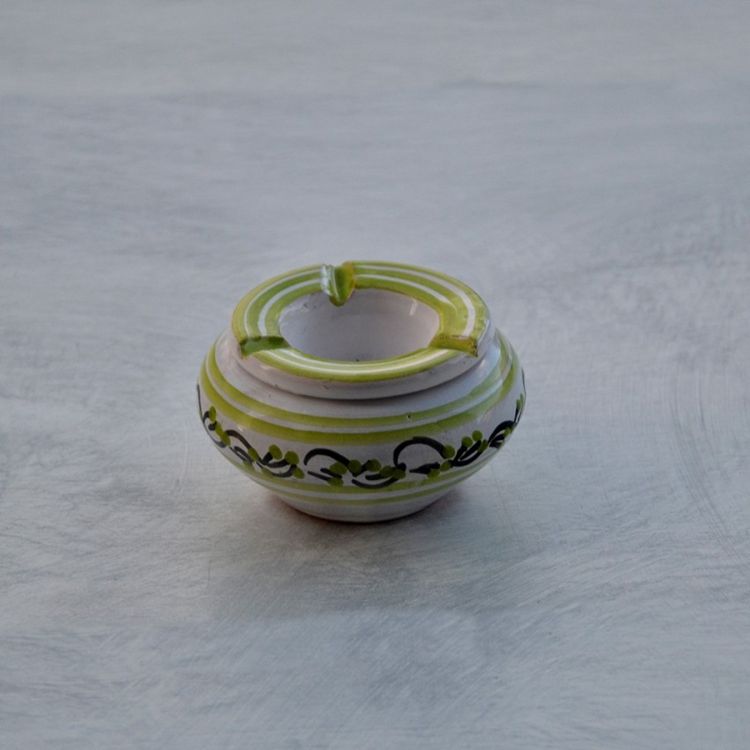 Meilleure affaire ✔️ YODECO Cendrier Anti Fumée Tatoué Vert Anis Et Blanc - Mini Modèle ???? 1 Meilleure affaire ✔️ YODECO Cendrier Anti Fumée Tatoué Vert Anis Et Blanc - Mini Modèle ????